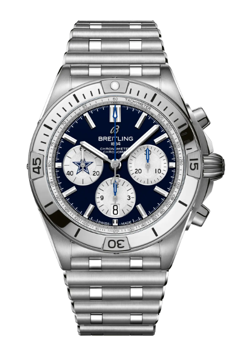 Review Breitling CHRONOMAT B01 42 NFL DALLAS COWBOYS EDITION Replica watch AB01342B1C1A1